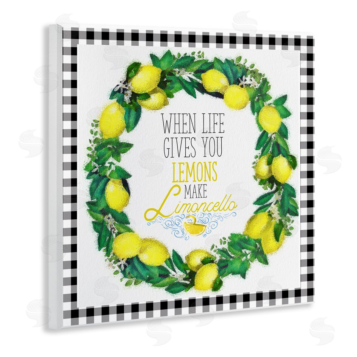 Make Limoncello Kitchen Humor Wood Plaque Wall Art, Home Decor by The Saturday Evening Post