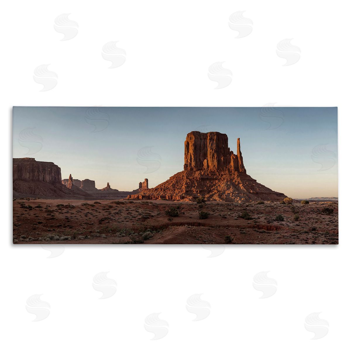 Dessert Landscape Canyon Sky Canvas Wall Art, Home Decor by Andre Eichman