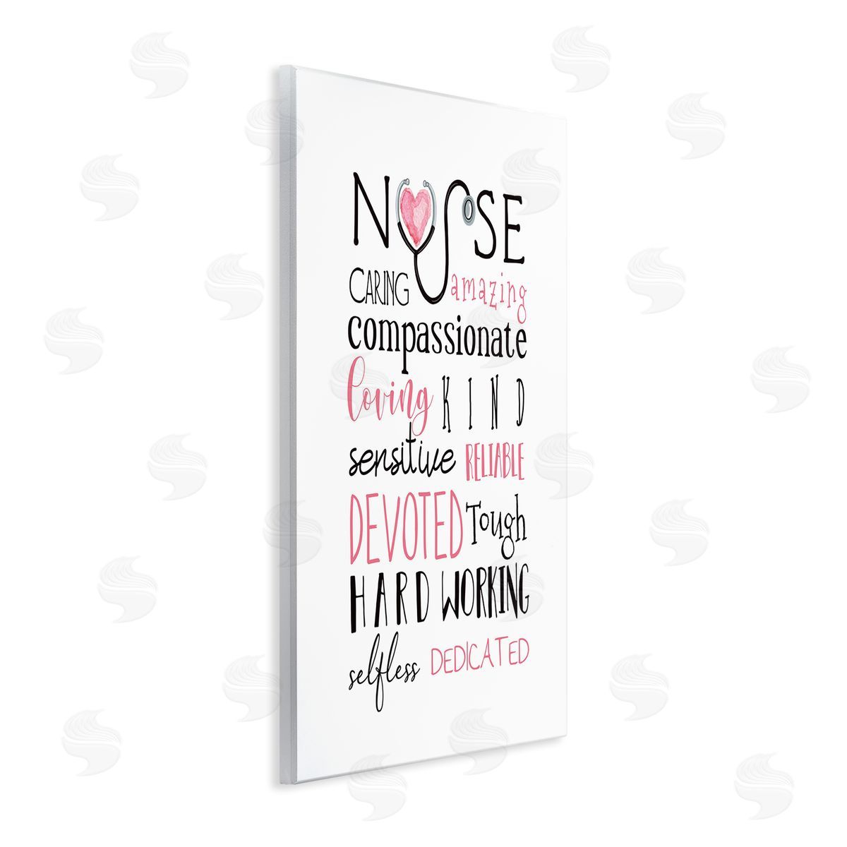 Nurse Inspritational Healthcare List Wood Plaque Wall Art, Home Decor by Elizabeth Tyndall