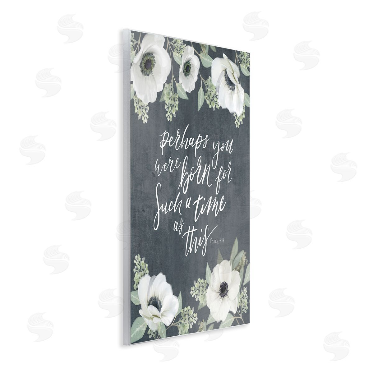 Born for Such Time Poppies Wood Plaque Wall Art, Home Decor by House Fenway