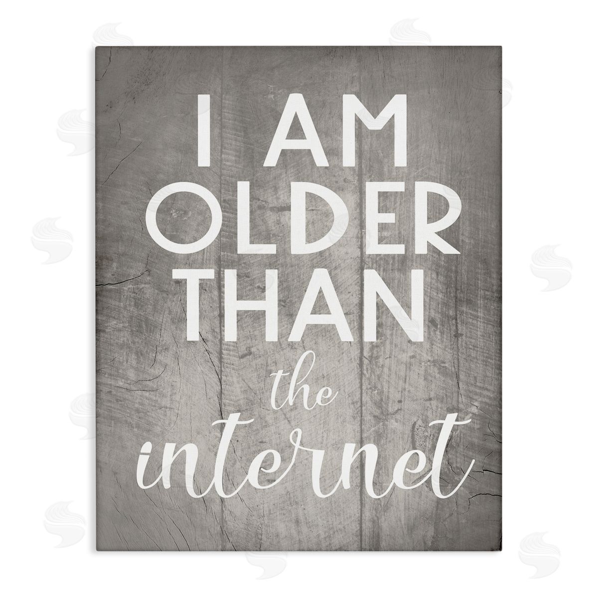 I am Older than the Internet Canvas Wall Art, Home Decor by Stupell Studio