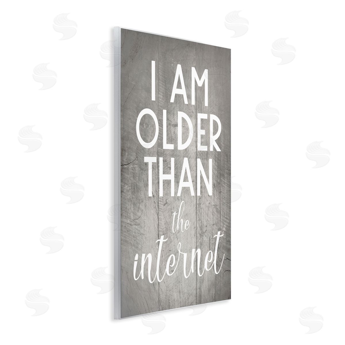 I am Older than the Internet Wood Plaque Wall Art, Home Decor by Stupell Studio