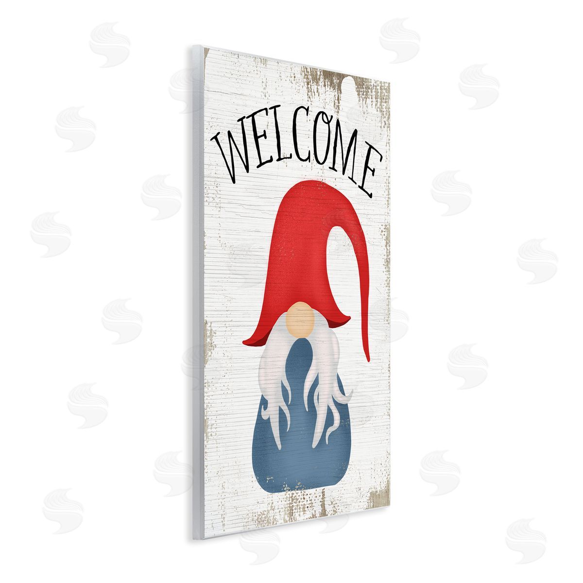 Welcome Gnome Greeting Wood Plaque Wall Art, Home Decor by Stupell Studio