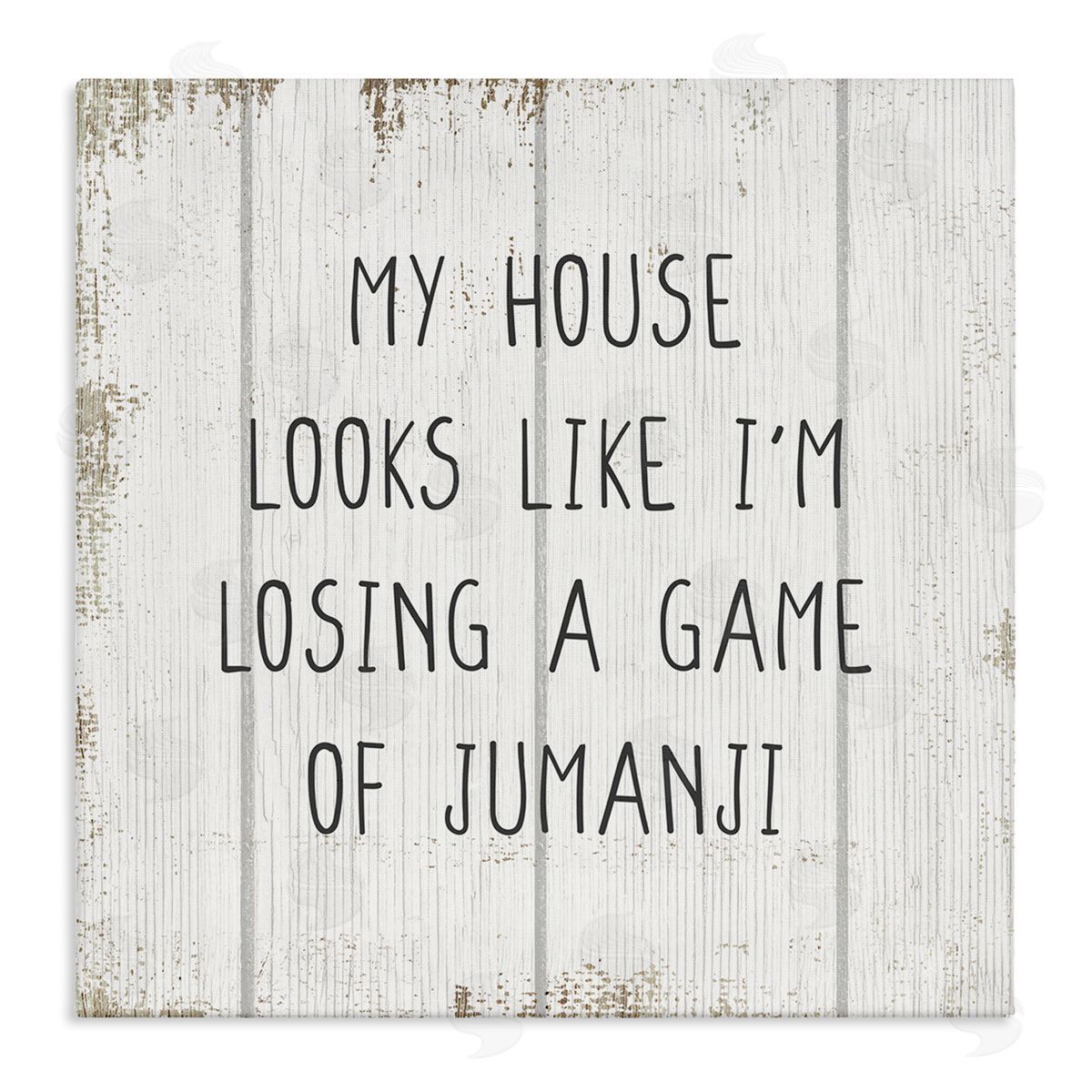 House Looks Like Jungle Game Canvas Wall Art, Home Decor by Stupell Studio