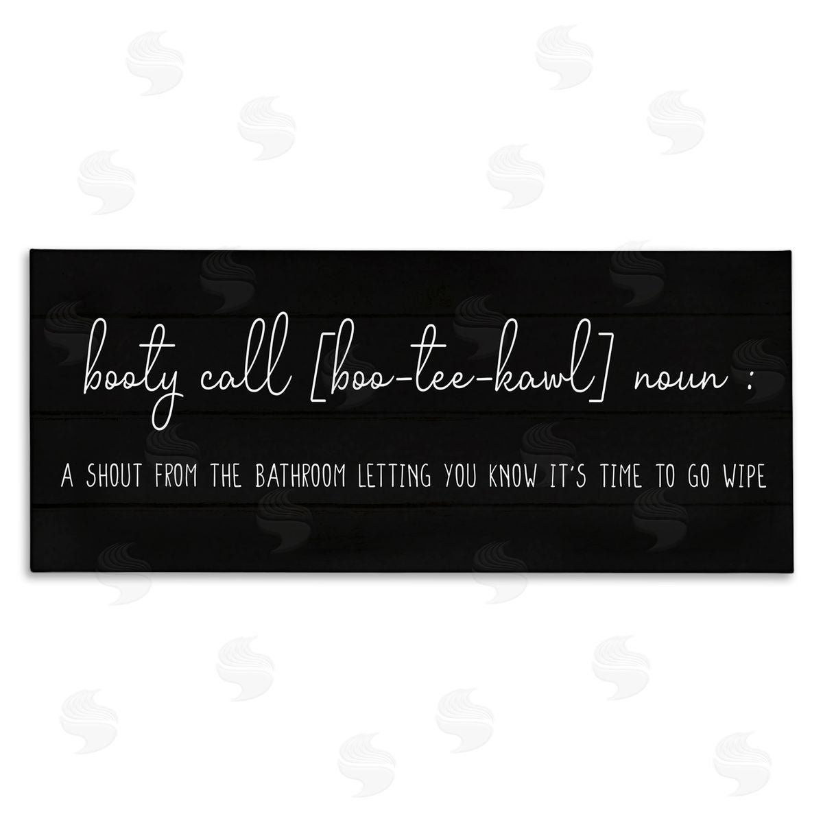 Booty Call Parent's Definition Canvas Wall Art, Home Decor by Stupell Studio