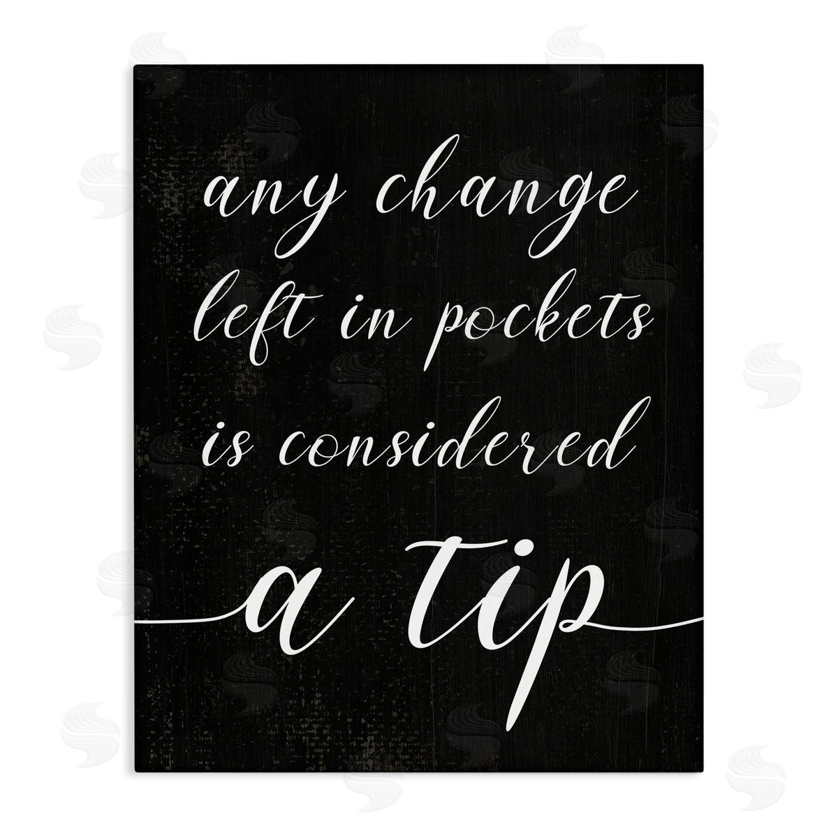 Loose Change Laundry Tip Canvas Wall Art, Home Decor by Stupell Studio