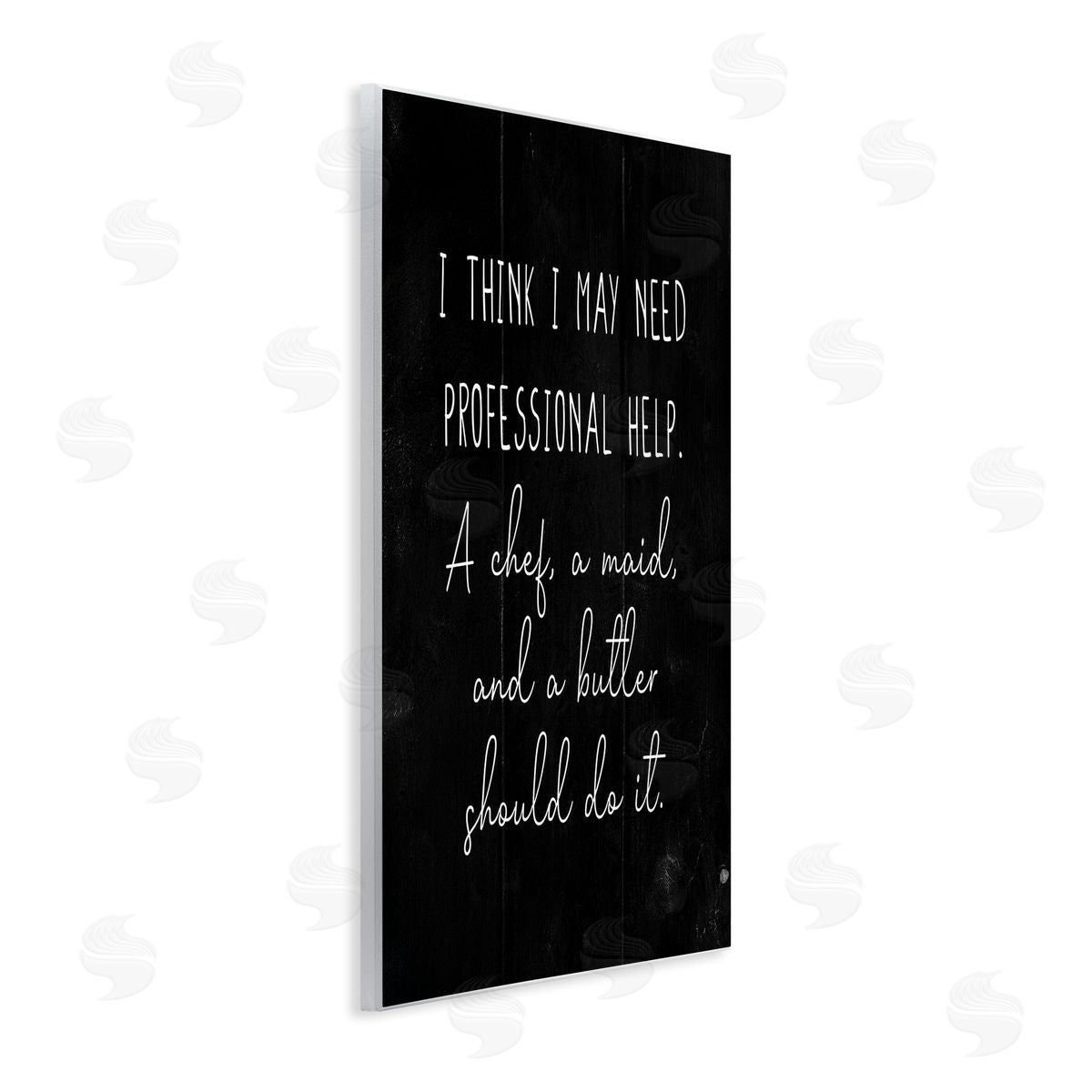 May Need Home Professionals Wood Plaque Wall Art, Home Decor by Stupell Studio