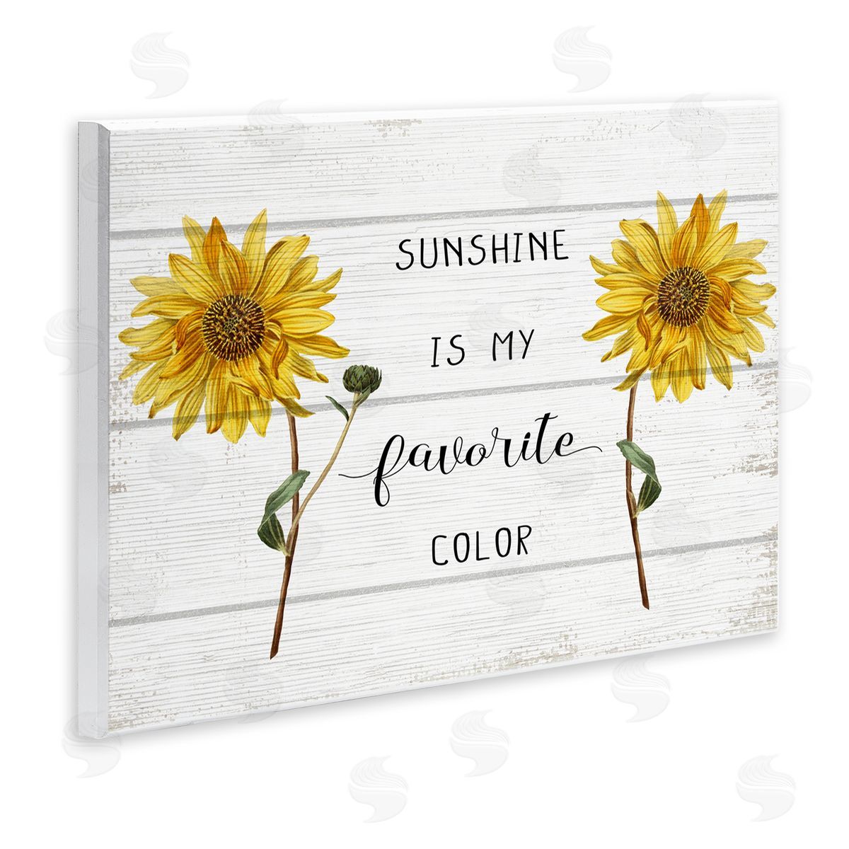 Sunshine is my Favorite Color Wood Plaque Wall Art, Home Decor by Stupell Studio