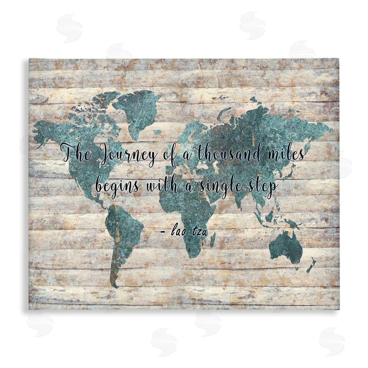 Journey of a Thousand Miles Canvas Wall Art, Home Decor by Ziwei Li