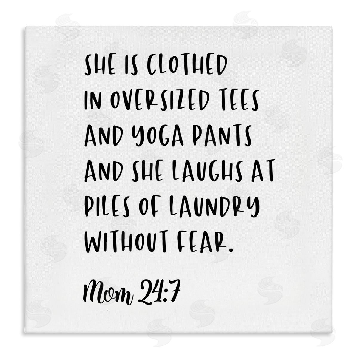 The Psalm of Mom Canvas Wall Art, Home Decor by Anna Quach