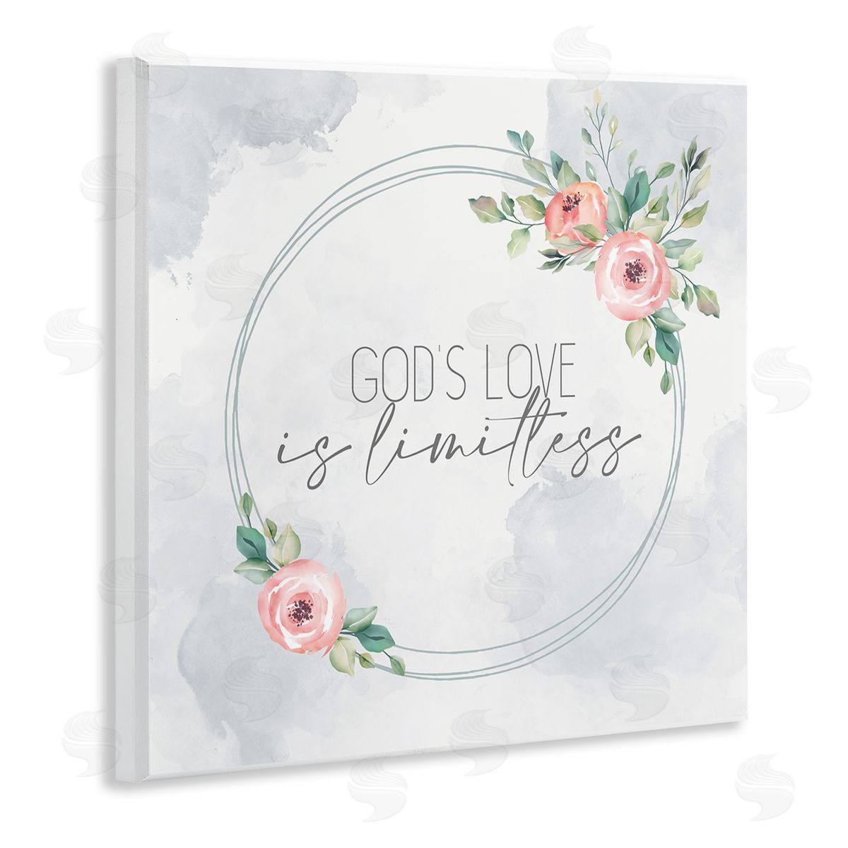 Kim Allen God's Love Is Limitless Faith Based Wall Plaque Art