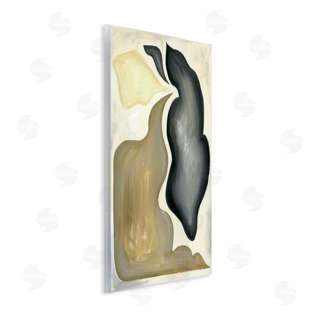Stupell Studio Fluid Shape Abstract Composition Wall Plaque Art