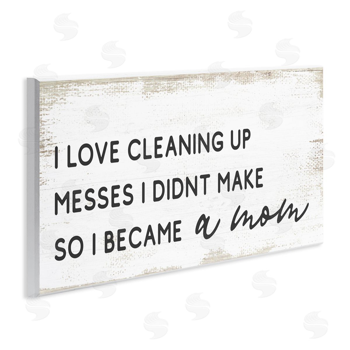 Stupell Studio Funny Became A Mom Design Wall Plaque Art