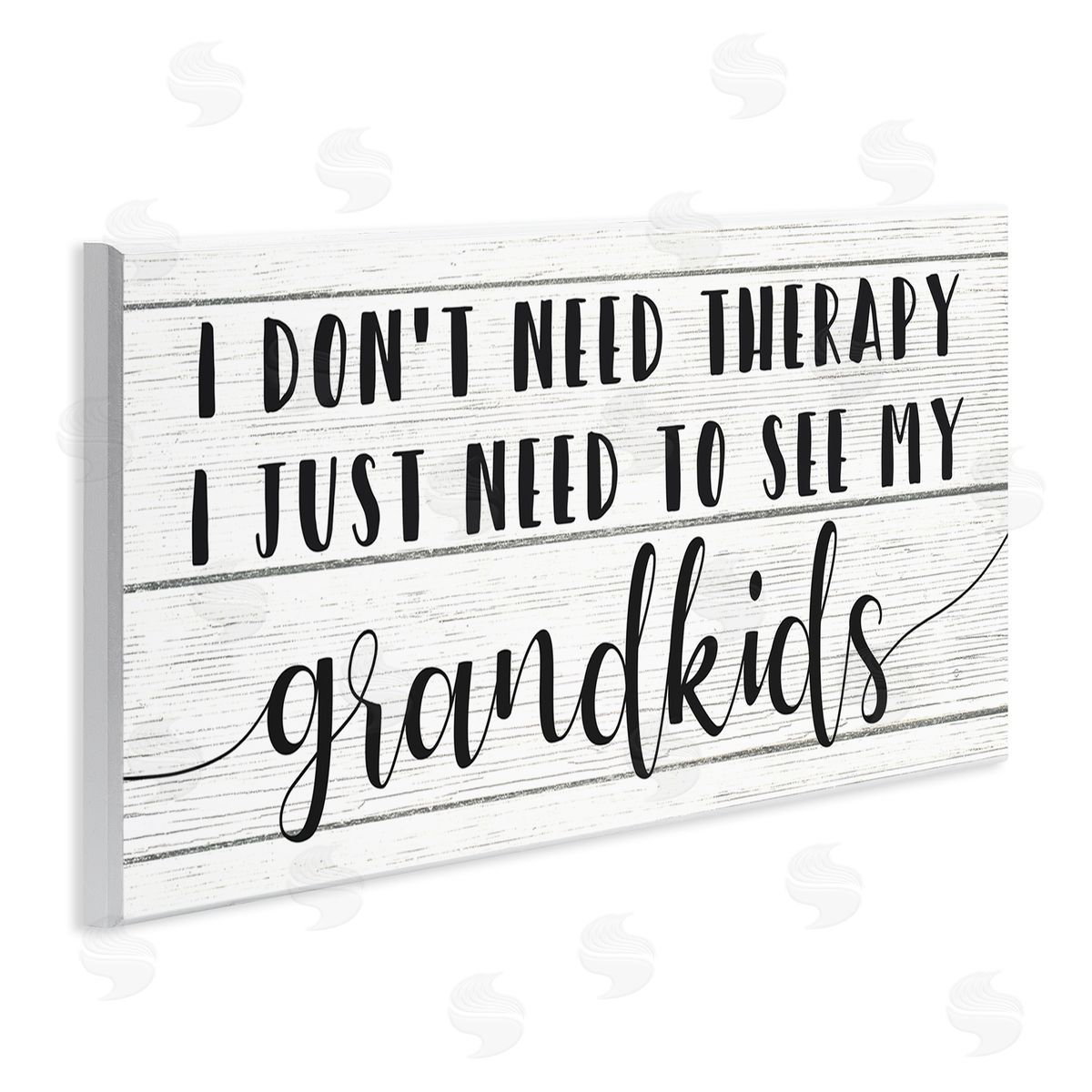 Stupell Studio Need My Grandkids Funny Therapy Reference Wall Plaque Art