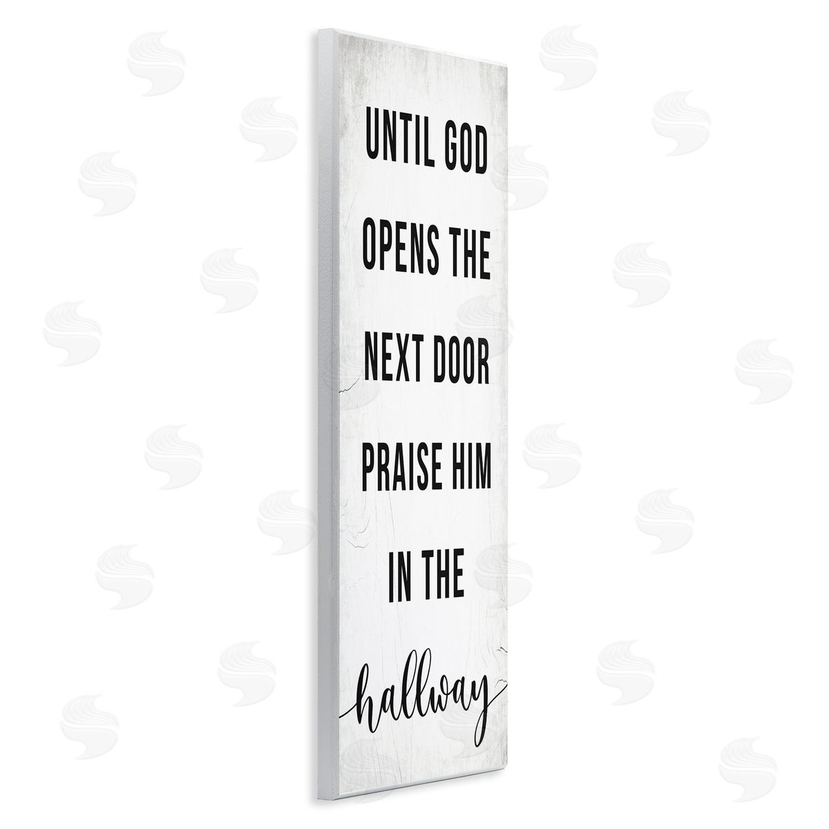 Stupell Studio God Opens the Door Phrase Wall Plaque Art