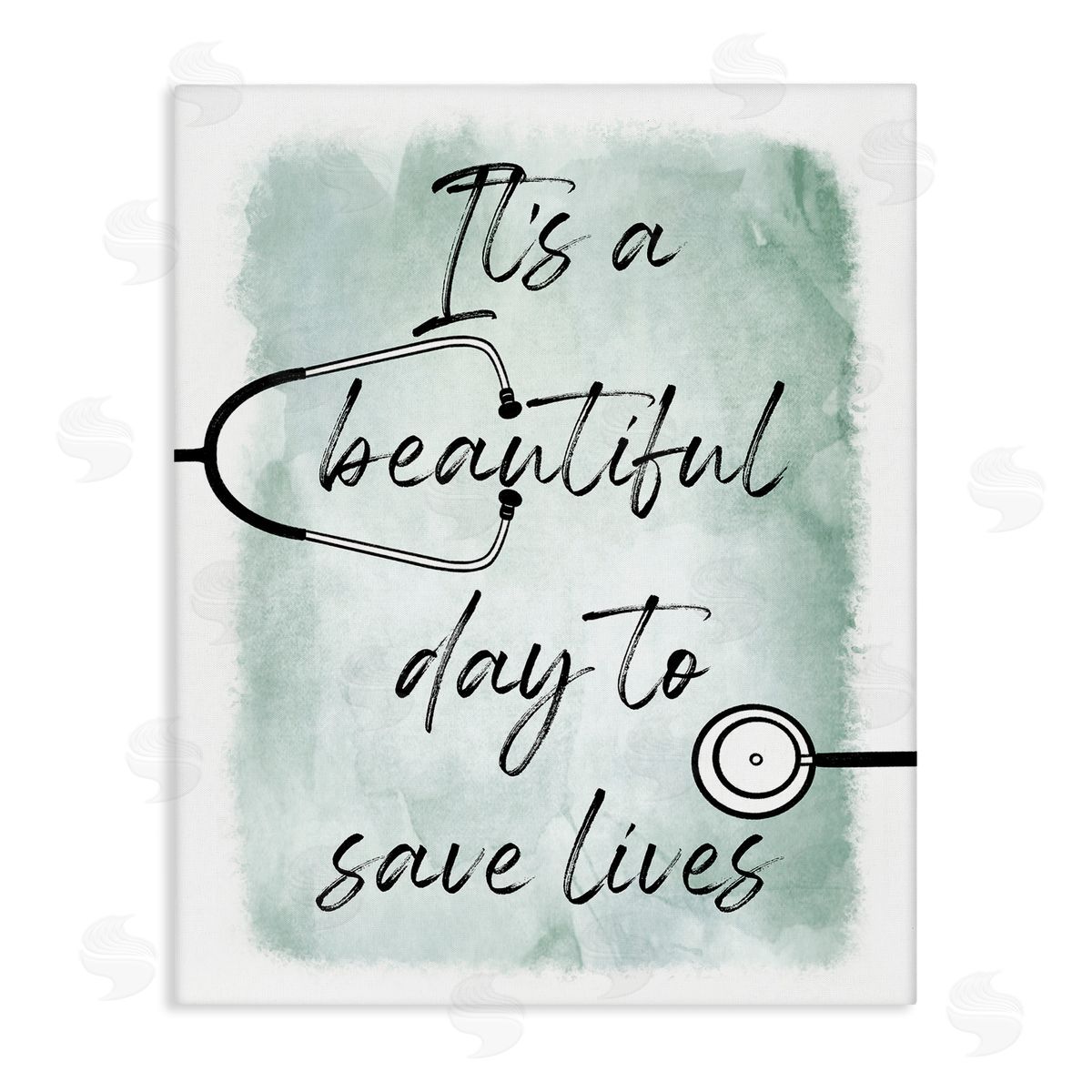 Marcus Prime Beautiful Day Save Lives Healthcare Appreciation Canvas Wall Art
