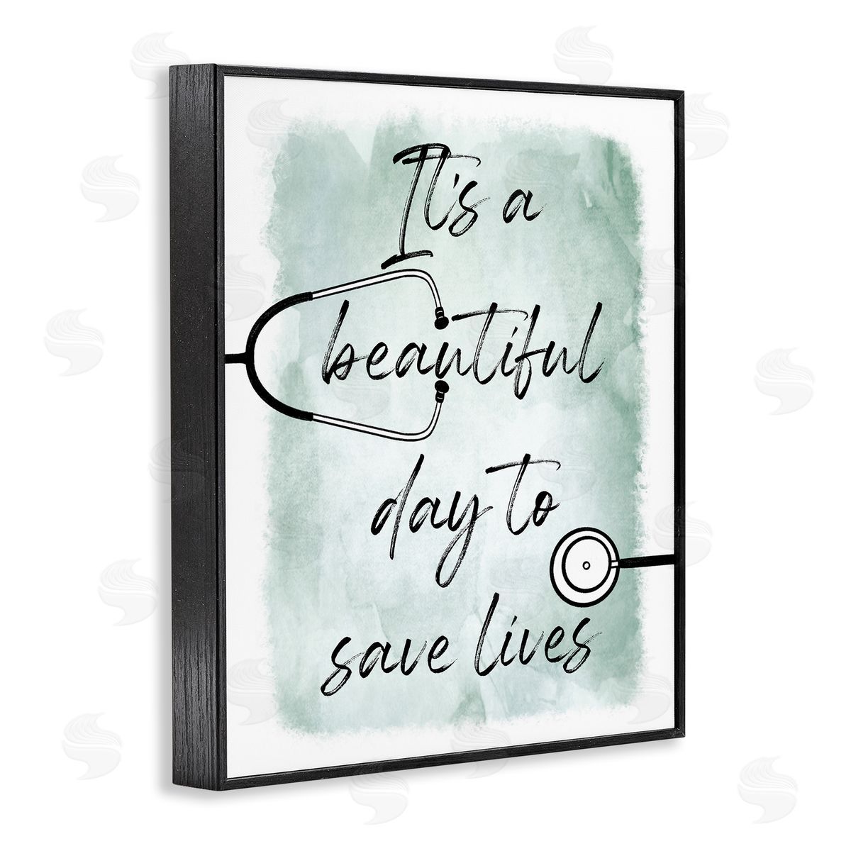 Marcus Prime Beautiful Day Save Lives Healthcare Appreciation Black Framed Giclee Wall Art