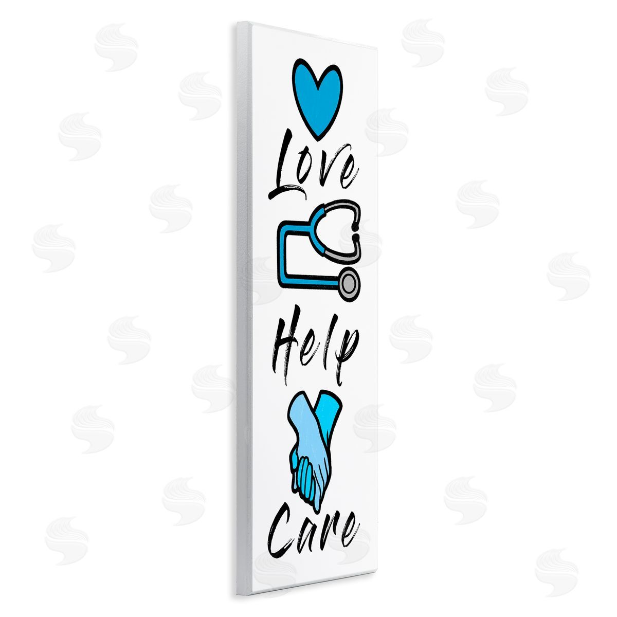 Marcus Prime Healthcare Love Help Care Illustrations Wall Plaque Art