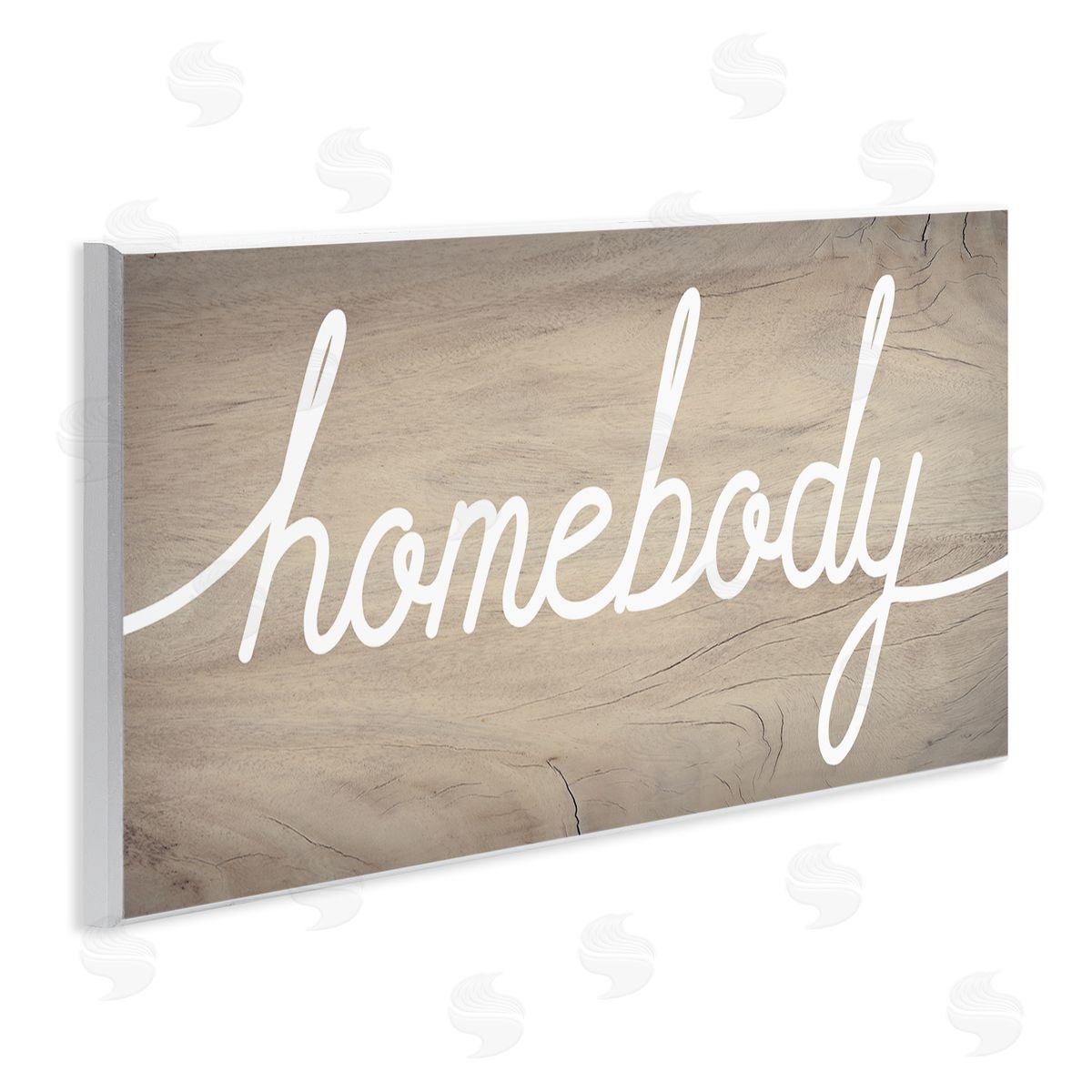 Stupell Studio Charming Homebody Cursive Text Wall Plaque Art