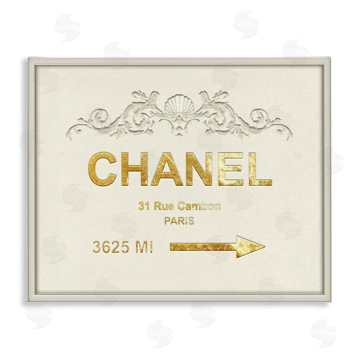 Ziwei Li Parisian Fashion Distance from New York Canvas Wall Art