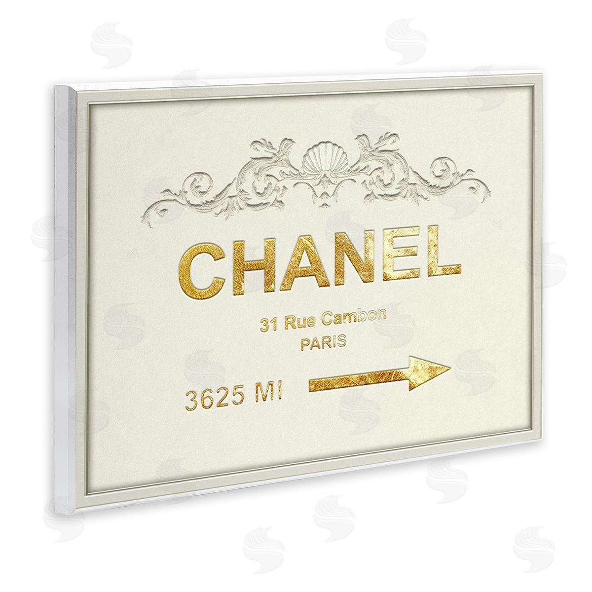 Ziwei Li Parisian Fashion Distance from New York Wall Plaque Art