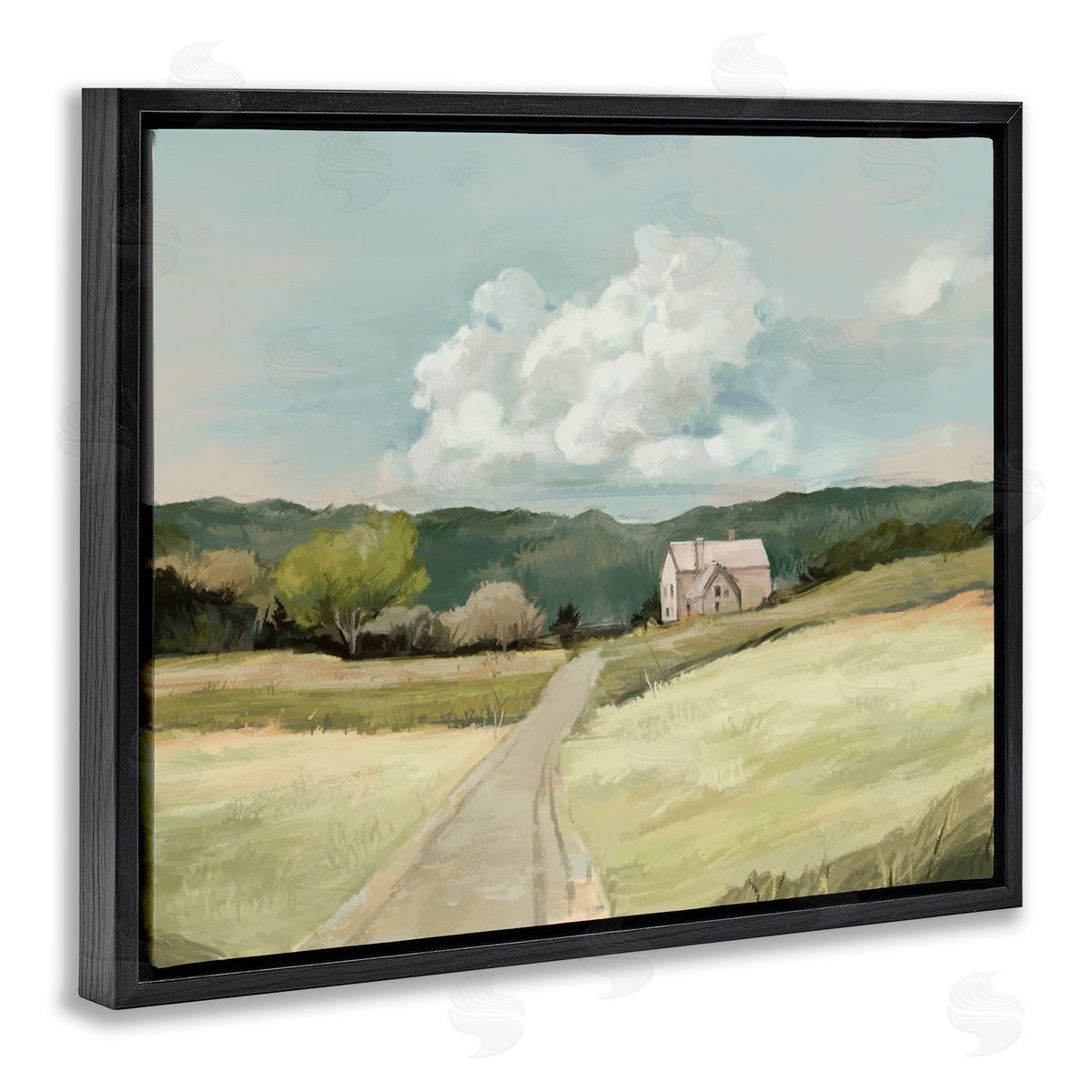 Ziwei Li | Road Leading Home Countryside Wall Art – Stupell Home Decor