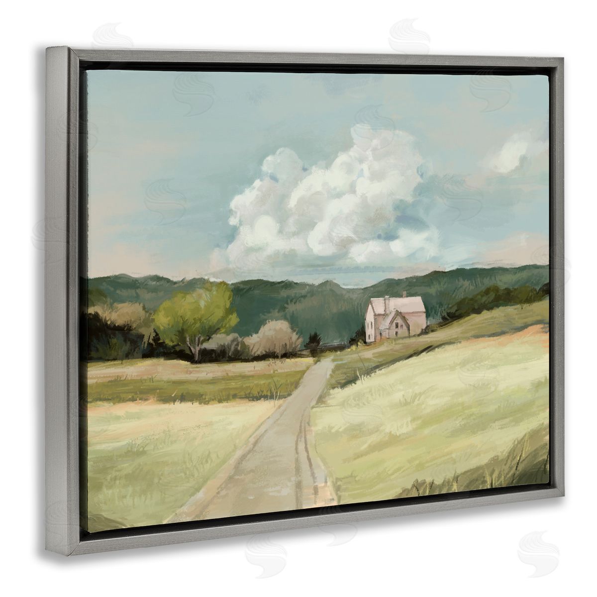 Ziwei Li | Road Leading Home Countryside Wall Art – Stupell Home Decor