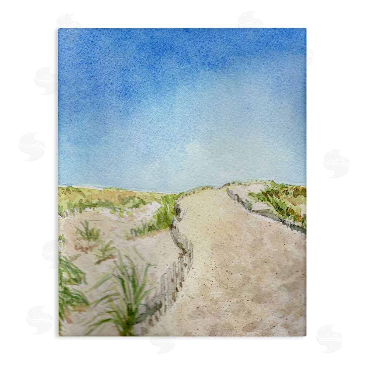 Melissa Hyatt Sand Dunes at Beach Coastal Nature Landscape Canvas Wall Art