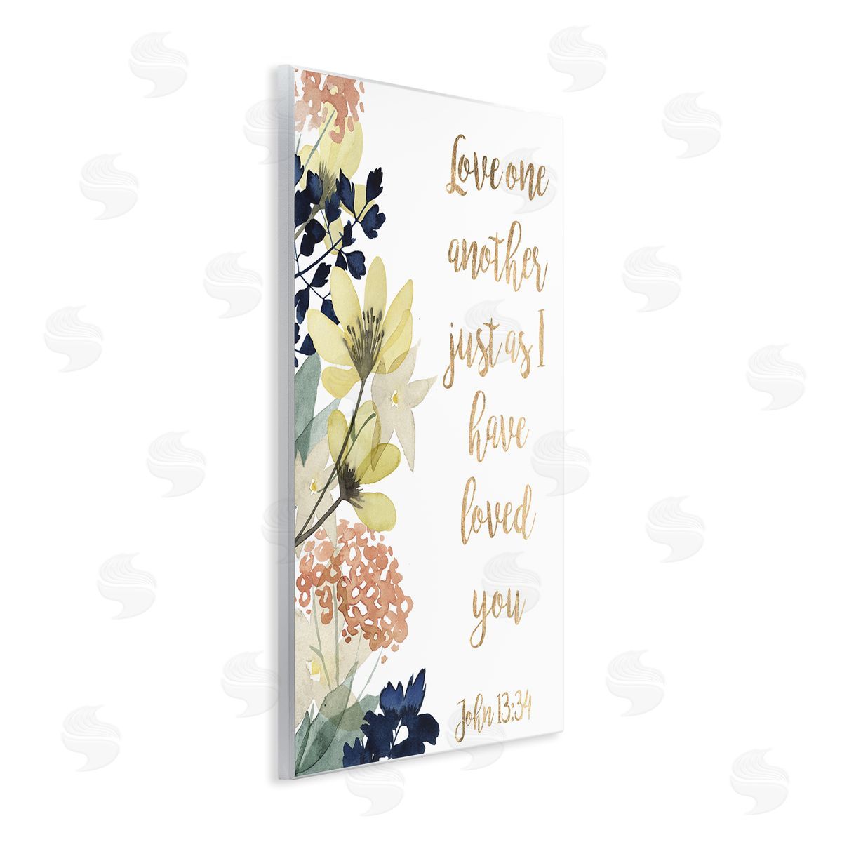 Studio W Love One Another Proverbs John 13:34 Wildflowers Wall Plaque Art