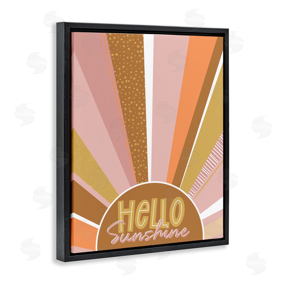 Angela Nickeas Hello Sunshine Phrase Patterned Summer Sunrays