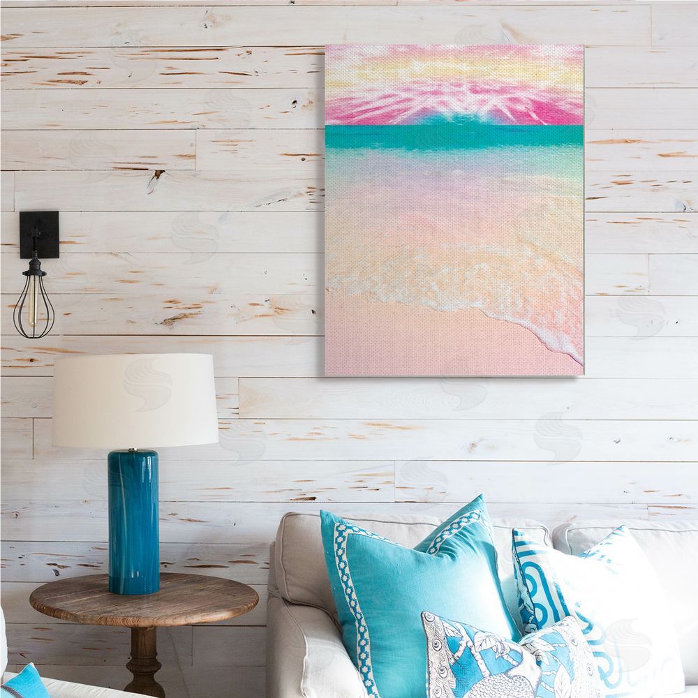 Arrolynn Weiderhold Tropical Tie Dye Beach Horizon Coastline Landscape
