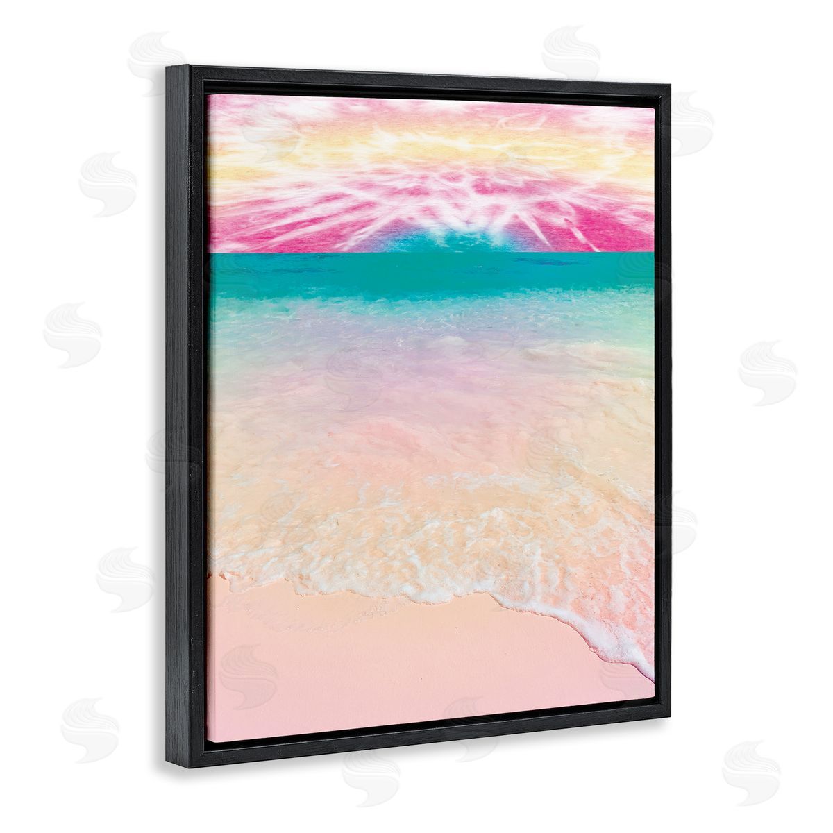 Arrolynn Weiderhold Tropical Tie Dye Beach Horizon Coastline Landscape