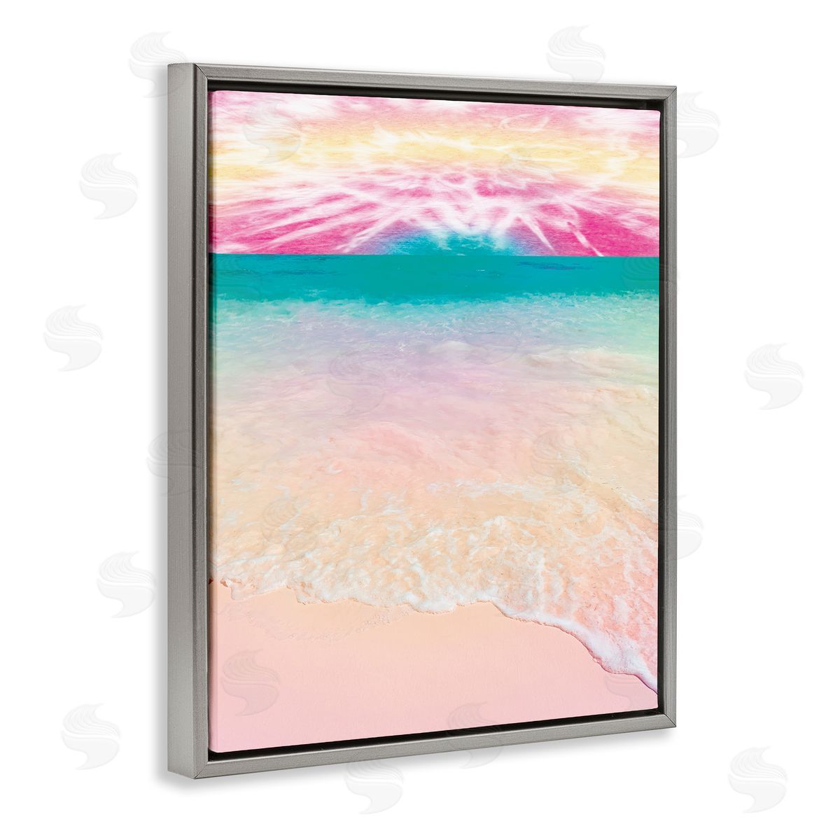 Arrolynn Weiderhold Tropical Tie Dye Beach Horizon Coastline Landscape