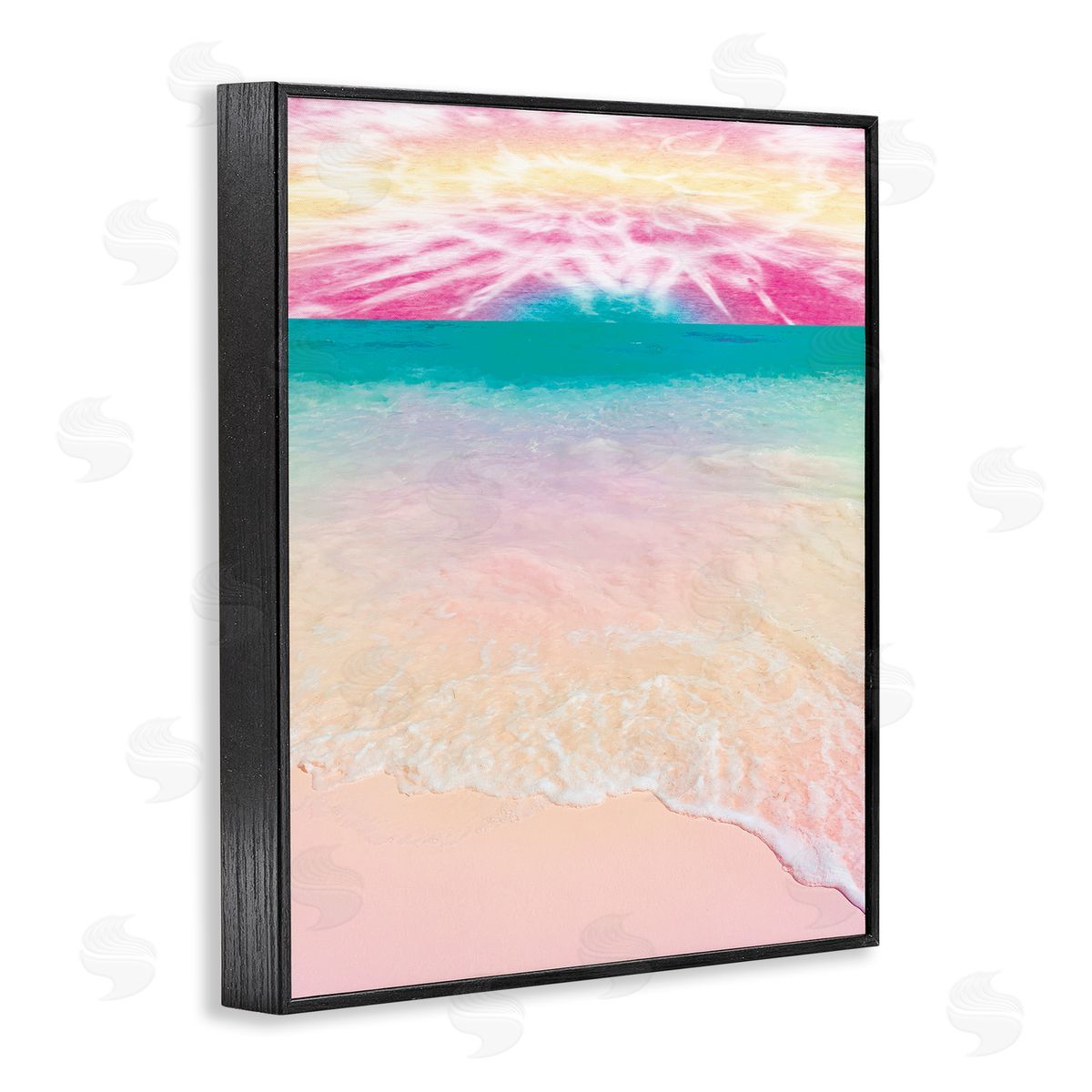 Arrolynn Weiderhold Tropical Tie Dye Beach Horizon Coastline Landscape