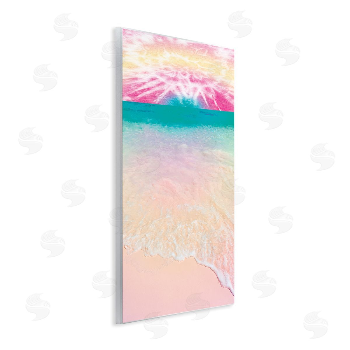 Arrolynn Weiderhold Tropical Tie Dye Beach Horizon Coastline Landscape