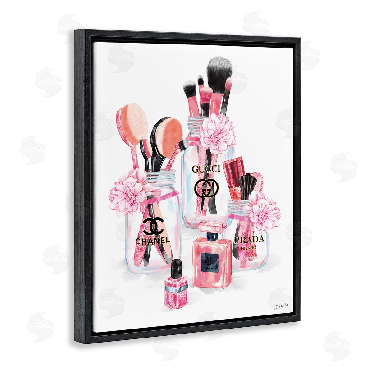 Ziwei Li Glam Fashion Cosmetic Accessories in Jars