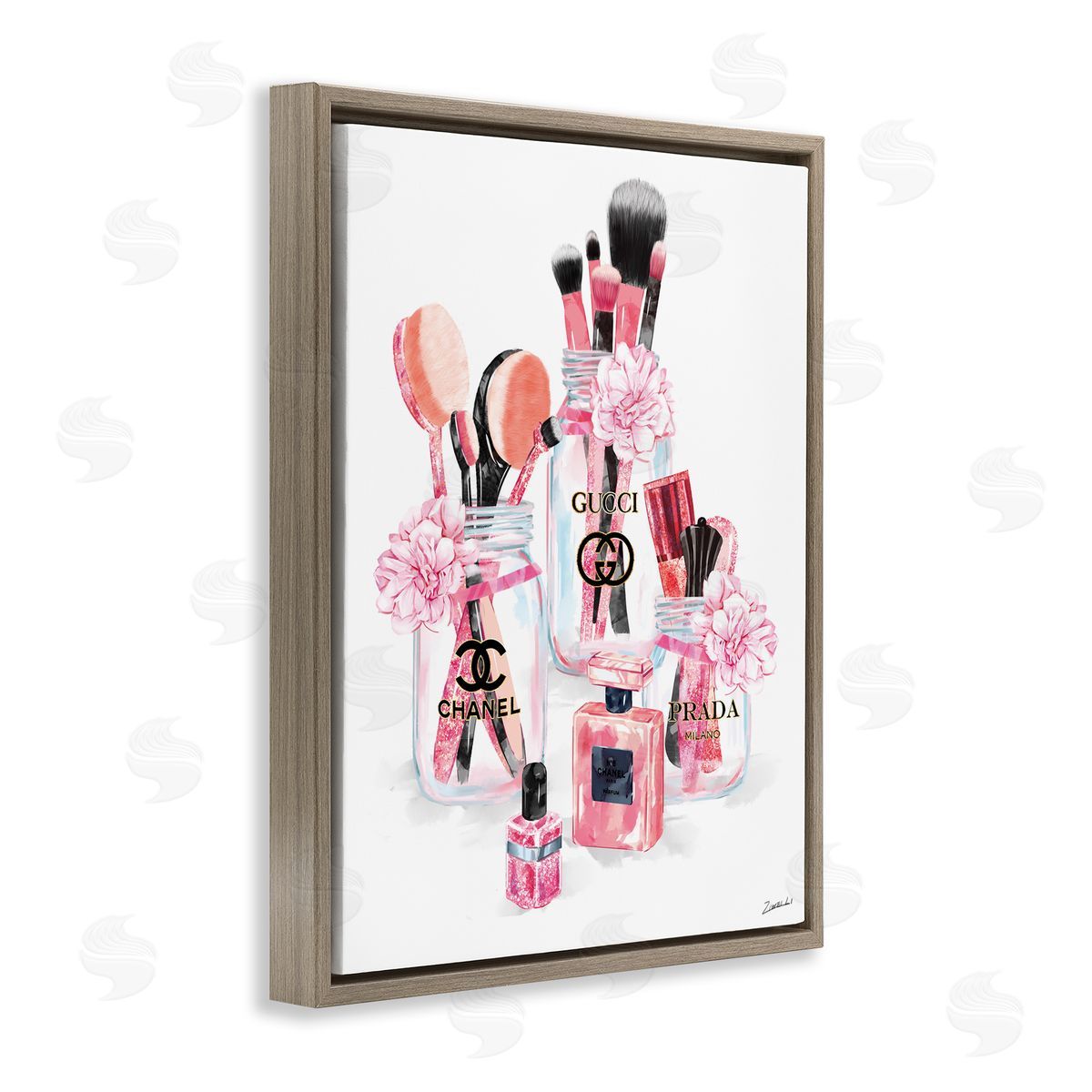 Ziwei Li Glam Fashion Cosmetic Accessories in Jars