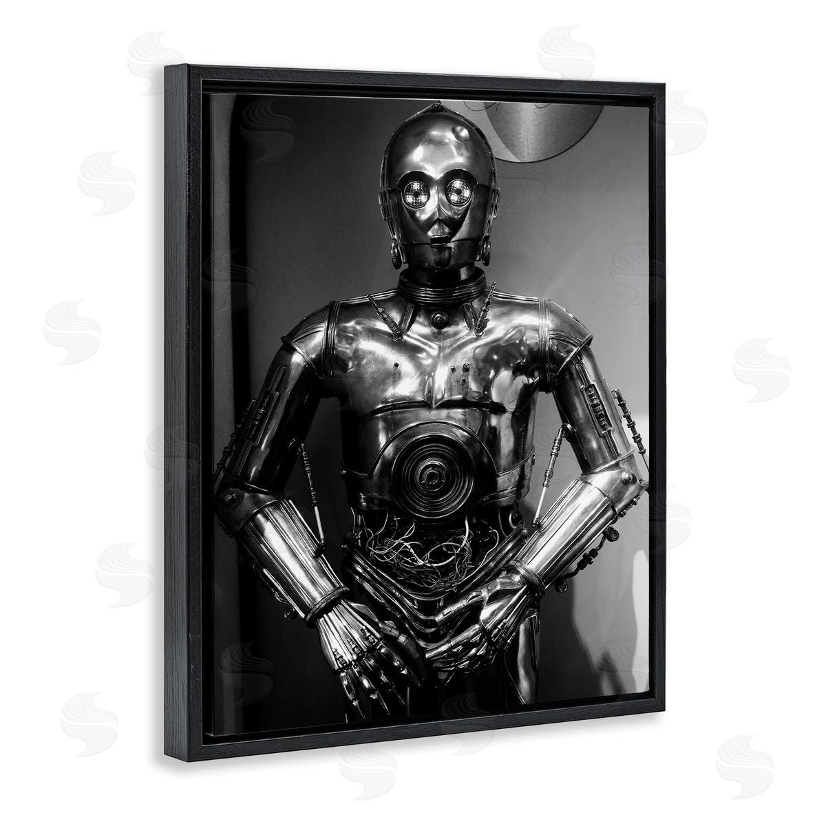 Nice Nshuti Iconic Robot Science Fiction Character Black White