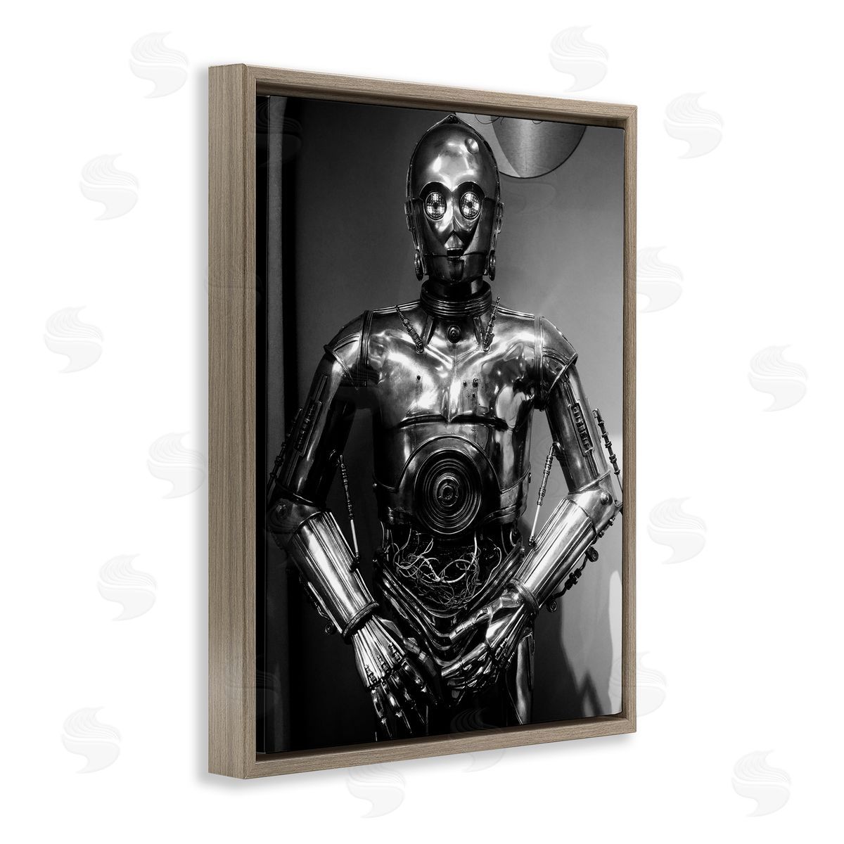 Nice Nshuti Iconic Robot Science Fiction Character Black White
