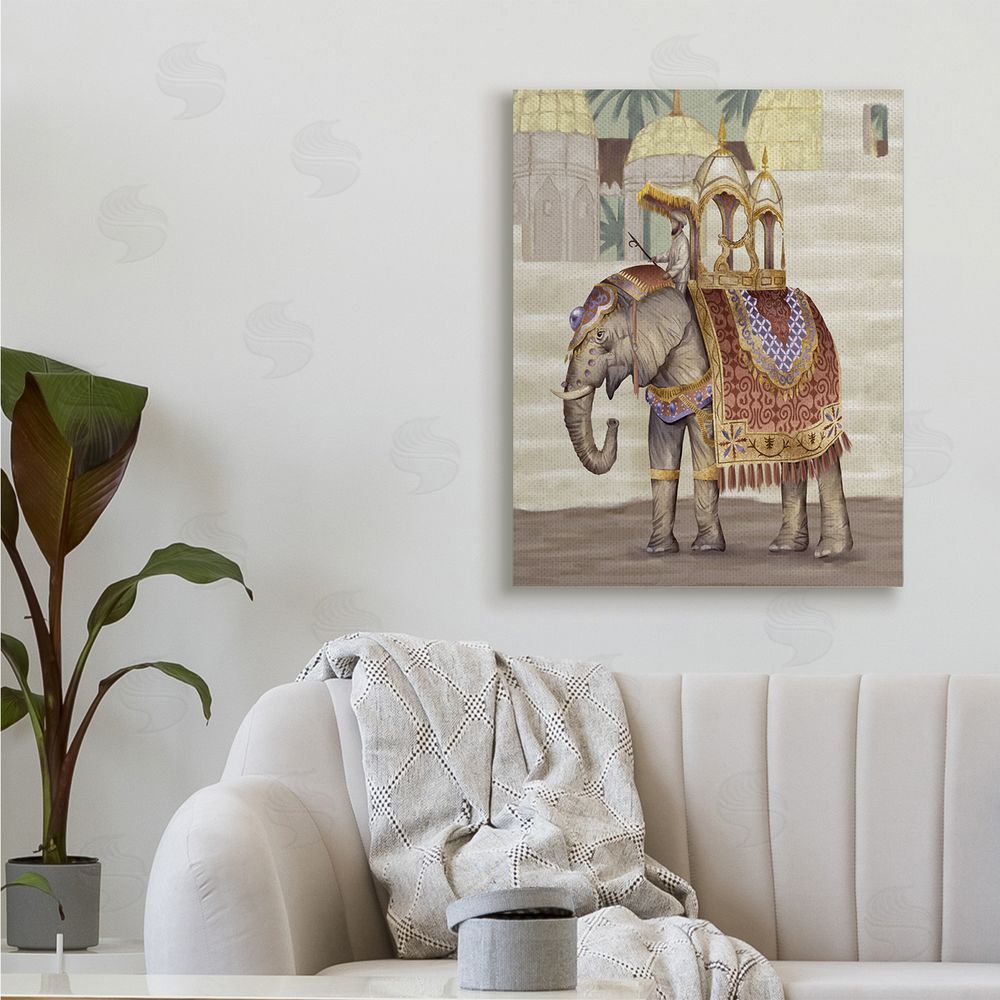 Ziwei Li Man Riding Elephant Islamic Inspired Architecture