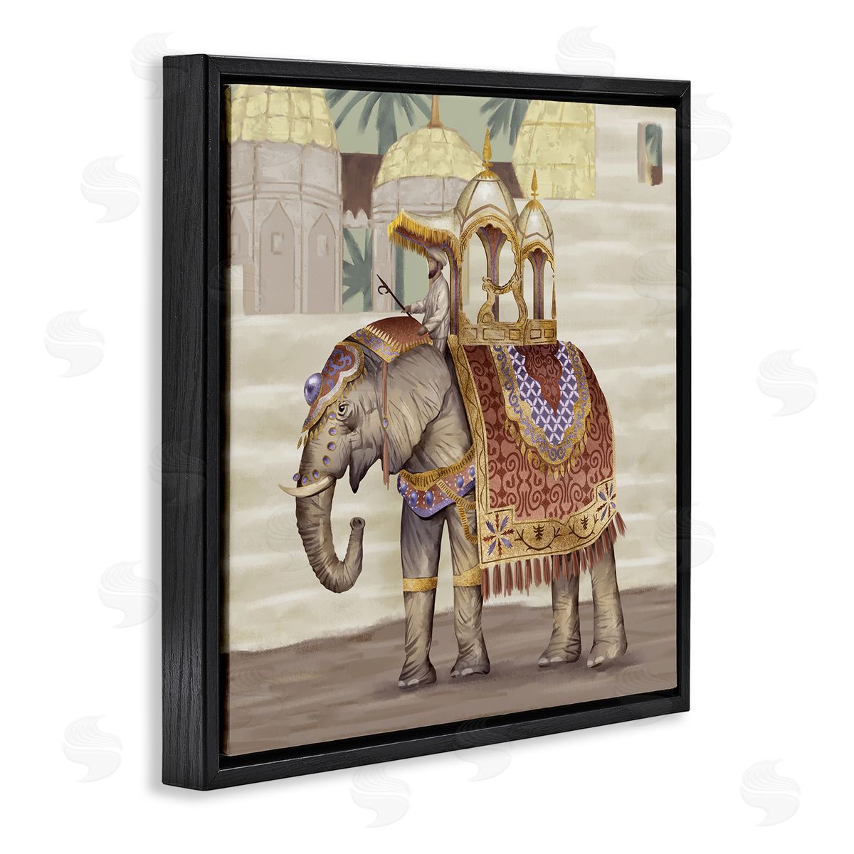 Ziwei Li Man Riding Elephant Islamic Inspired Architecture