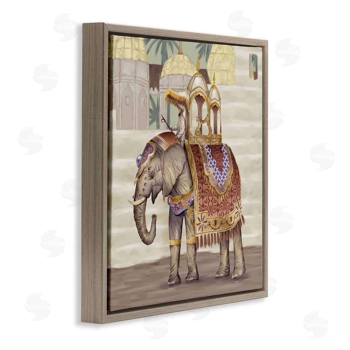 Ziwei Li Man Riding Elephant Islamic Inspired Architecture