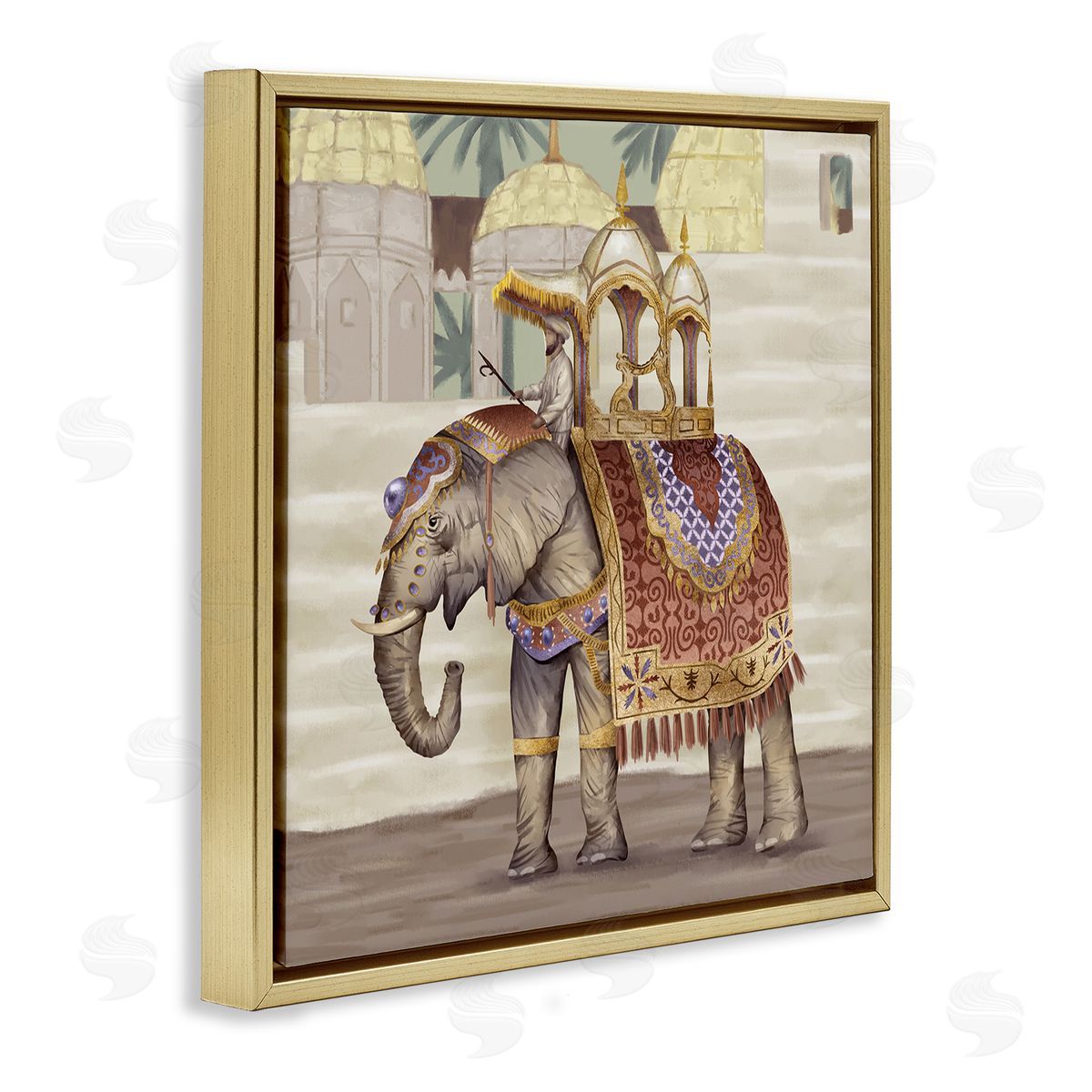 Ziwei Li Man Riding Elephant Islamic Inspired Architecture