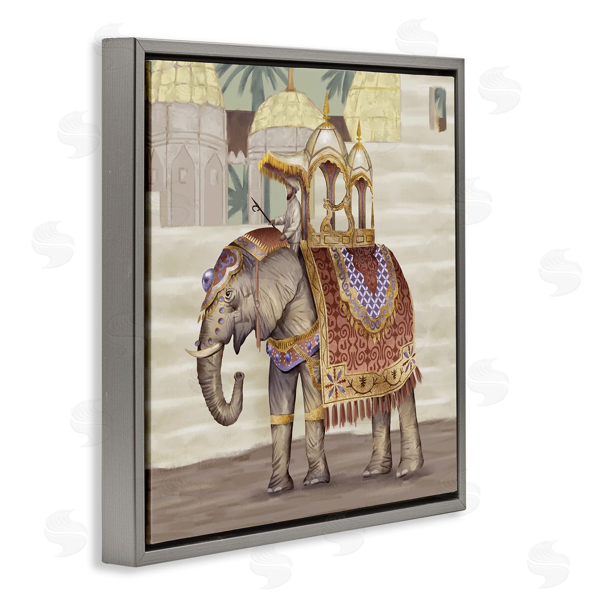 Ziwei Li Man Riding Elephant Islamic Inspired Architecture