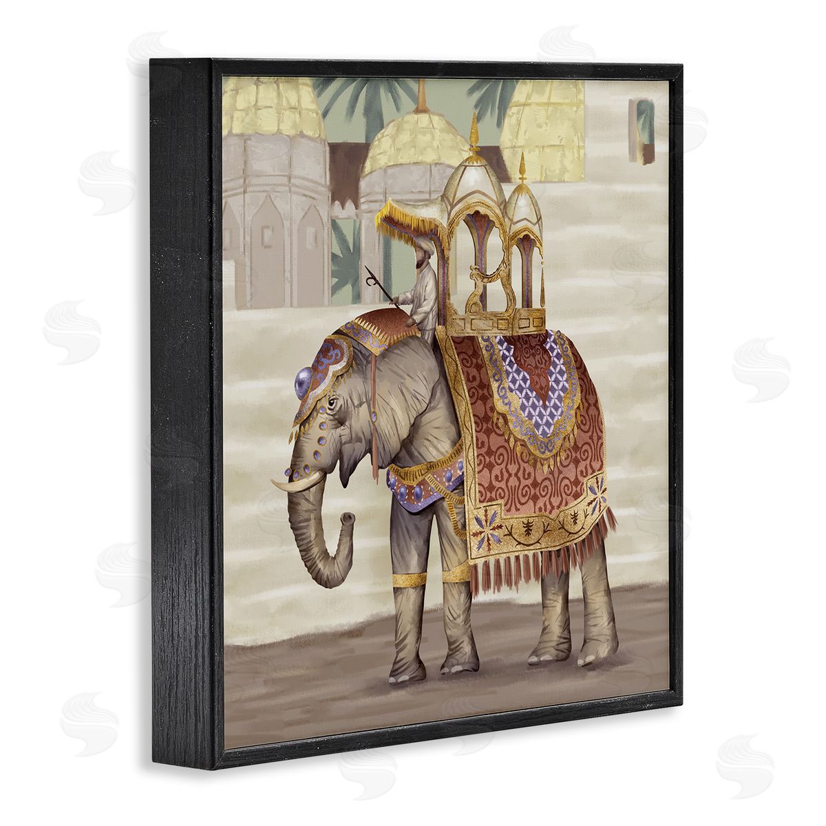 Ziwei Li Man Riding Elephant Islamic Inspired Architecture