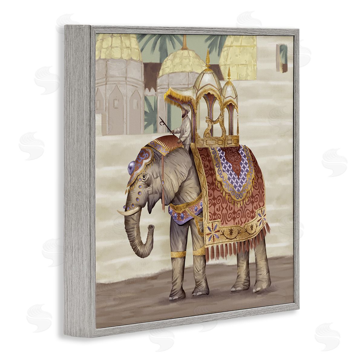 Ziwei Li Man Riding Elephant Islamic Inspired Architecture