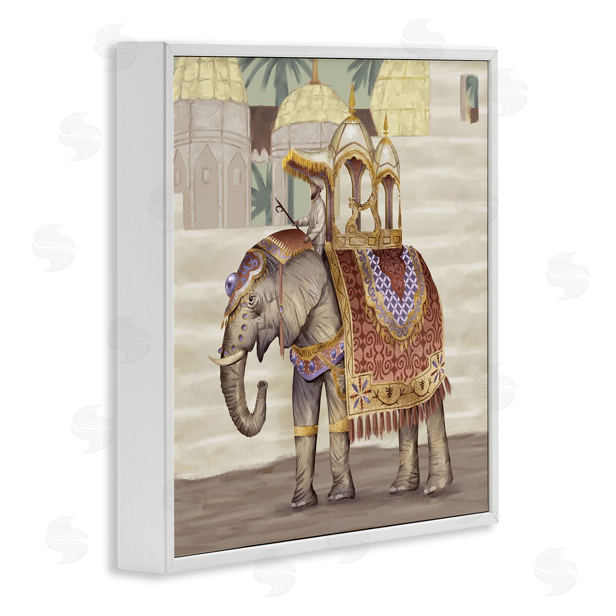 Ziwei Li Man Riding Elephant Islamic Inspired Architecture