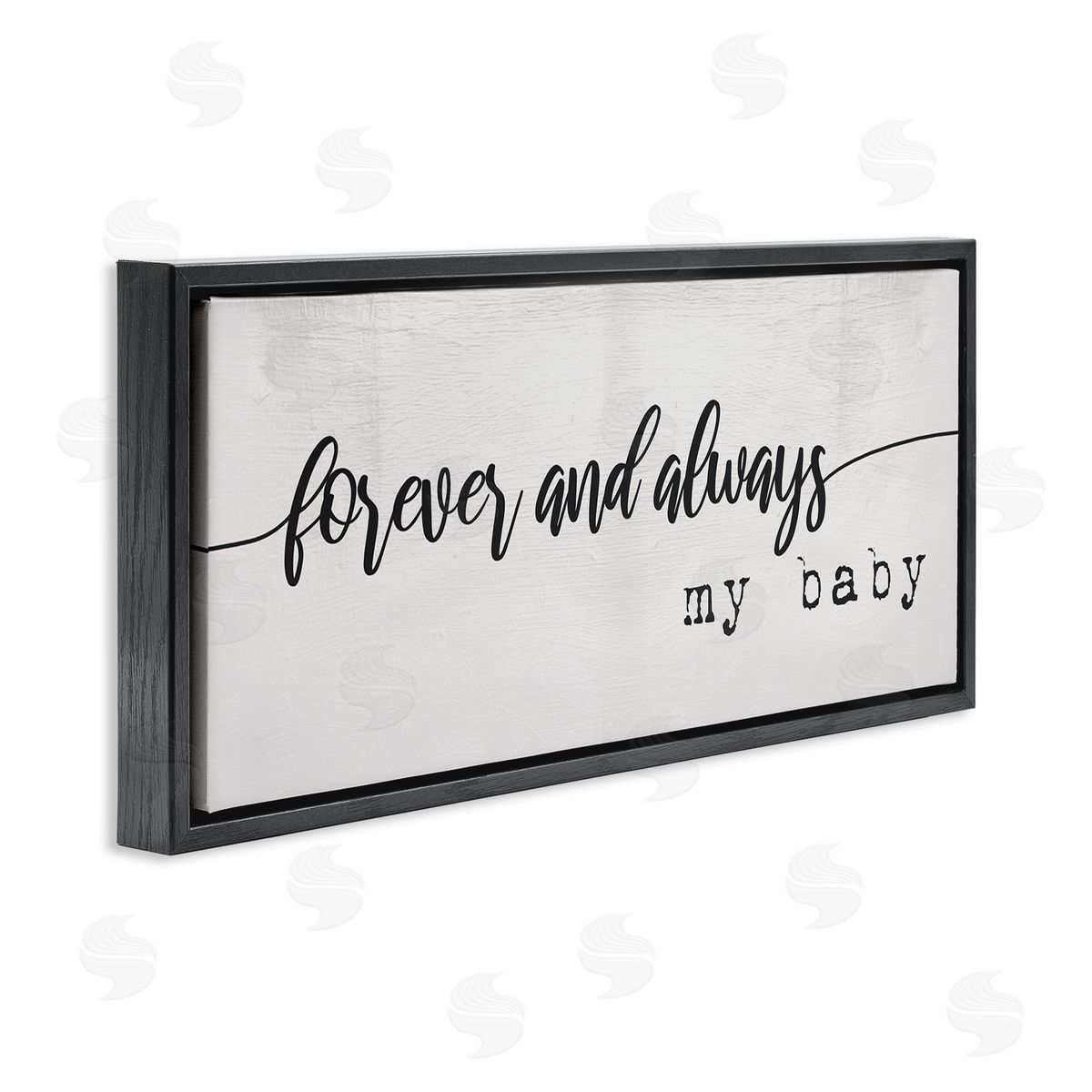 Stupell Studio Forever and Always Sentiments Rustic Romantic Typography