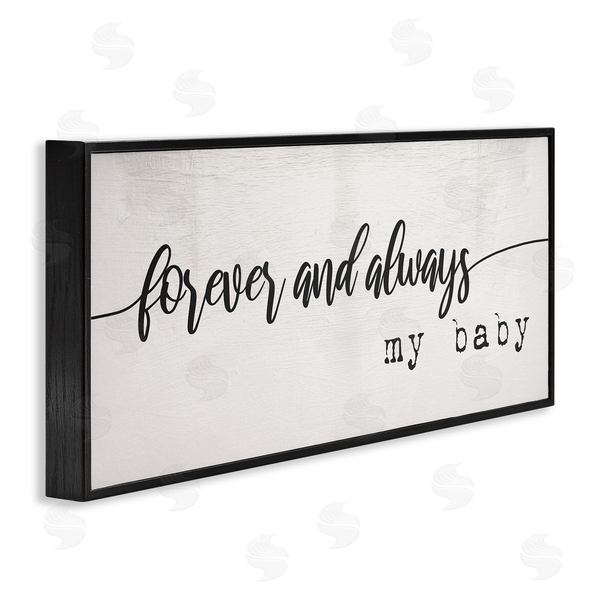 Stupell Studio Forever and Always Sentiments Rustic Romantic Typography