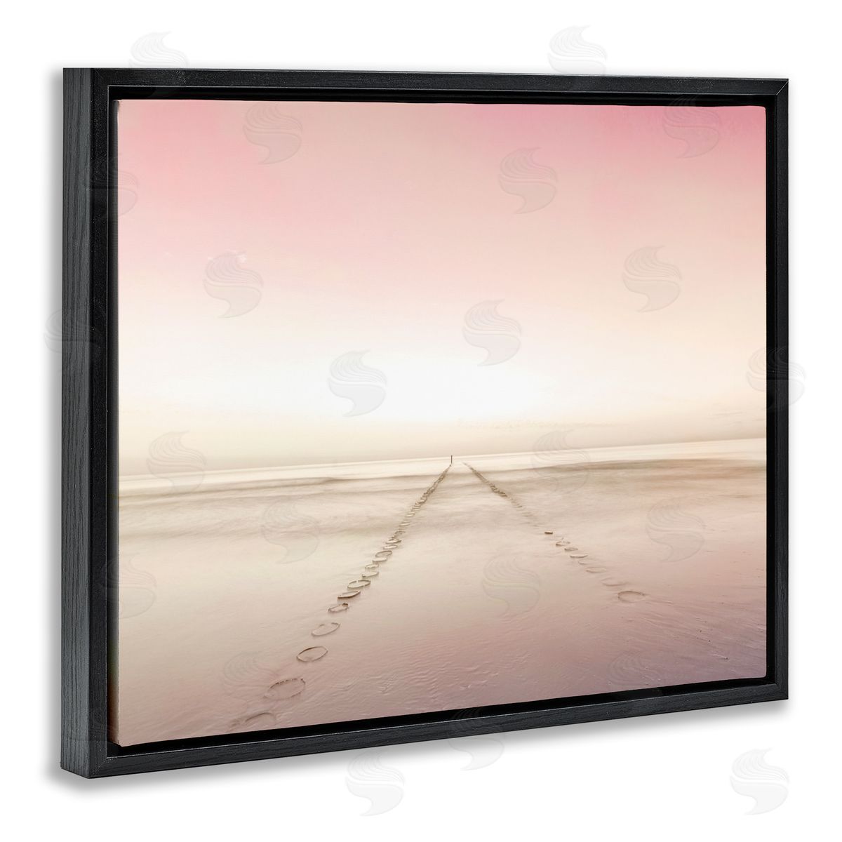 Kim Allen Water Pathway Footsteps Beach Sunset Horizon 